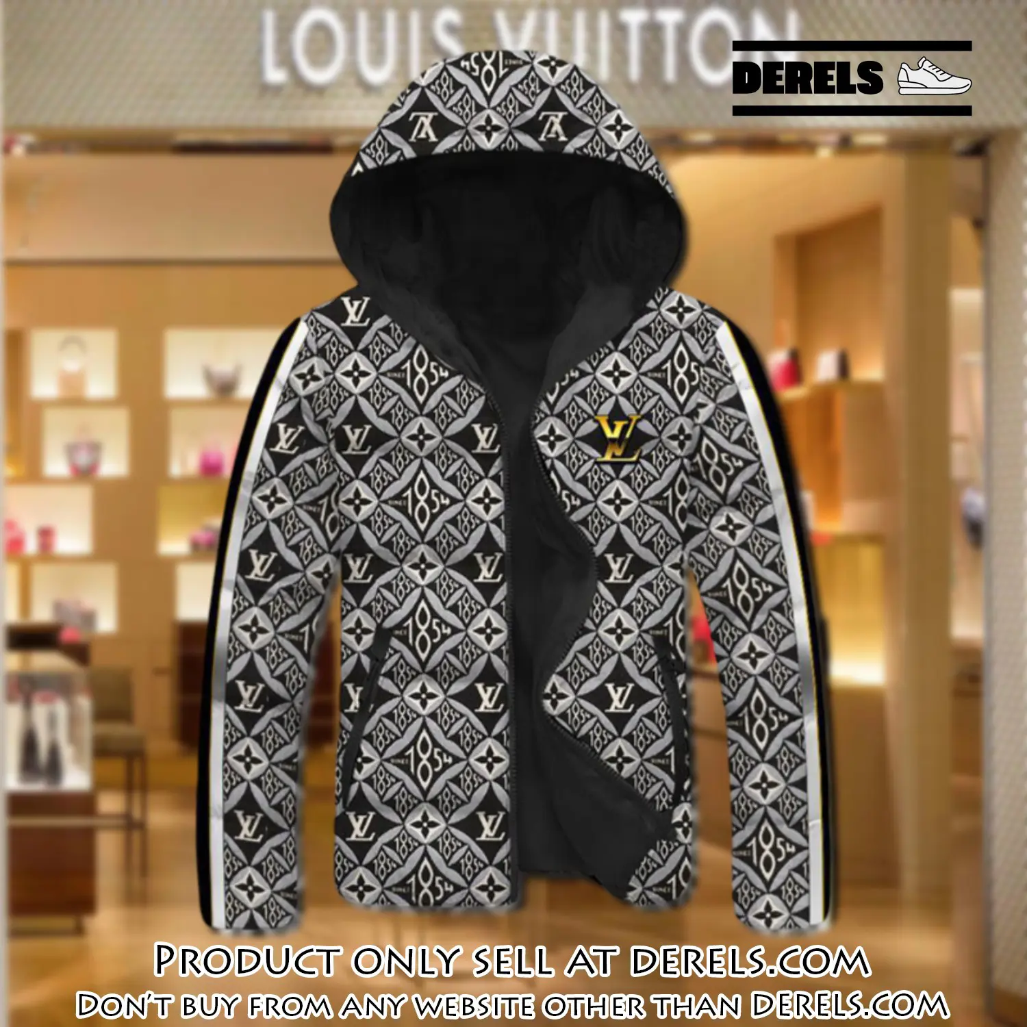 Louis vuitton downfilled coat ultralight down jacket outdoor jacket warm outwear dfj1017 dr2813519